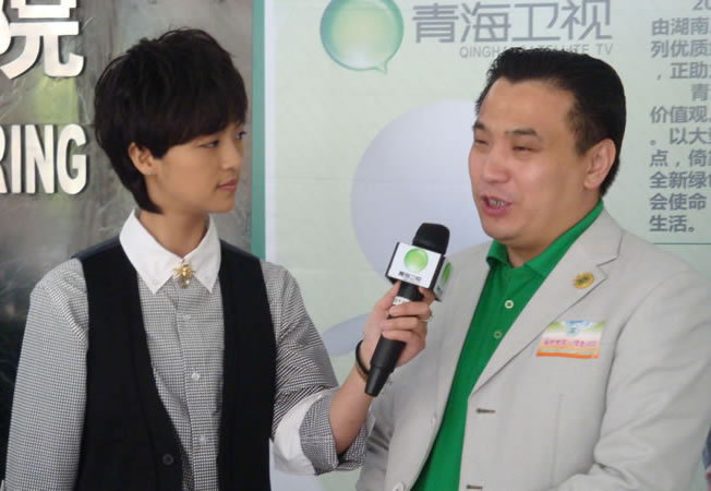 IGEA秘书长邓继海接受湖南卫视采访