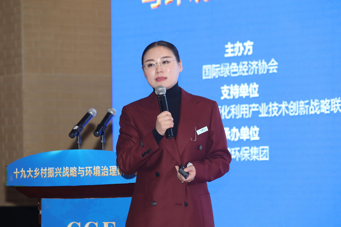 助推乡村振兴战略环境治理行动计划孔丽娜科睿环保科睿环保集团董事长