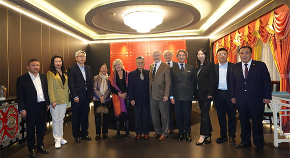 Sha Zukang holds welcome banquet for Brice Lalonde and his team with participation of leading enterprises of IGEA Council